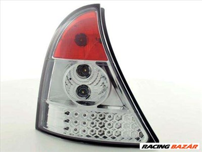 LED hátsólámpa alkalmas renaulthoz Clio (Typ B) évjárat 01-04, króm