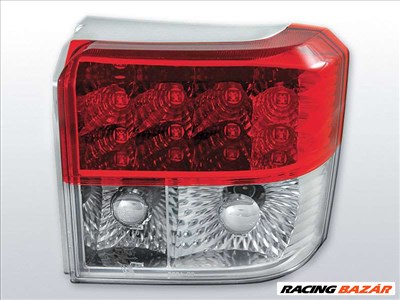 Volkswagen T4 90-03.03 Piros Fehér LED -es hátsó lámpa