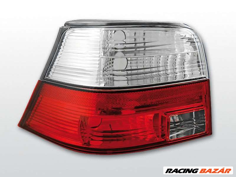 Volkswagen GOLF 4 09.97-09.03 Piros Fehér hátsó lámpa 1. kép