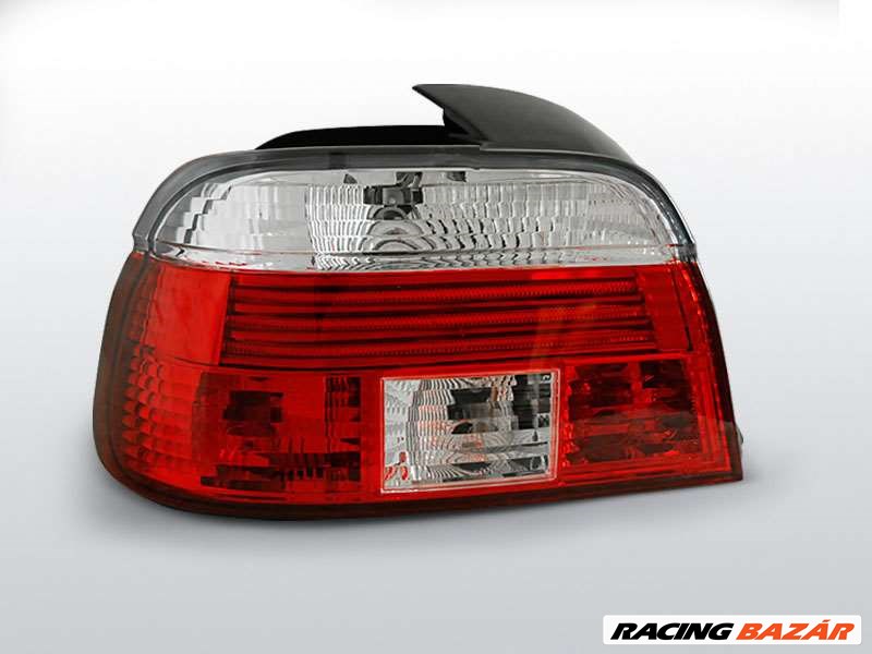 BMW E39 09.95-08.00 Piros Fehér LED -es hátsó lámpa 1. kép