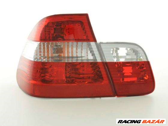 Design hátsólámpa alkalmas BMW-hez-hez 3 Ser Limo (Typ E46) évjárat 98-01, fehér/piros 1. kép