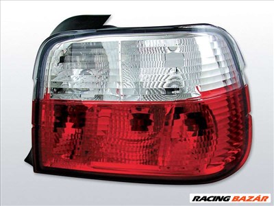 BMW E36 12.90-08.99 COMPACT Piros Fehér hátsó lámpa