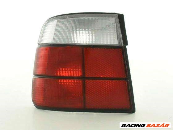 Design hátsólámpa alkalmas BMW-hez-hez 5 Ser Limo (Typ E34) évjárat 88-94, fehér/piros 1. kép