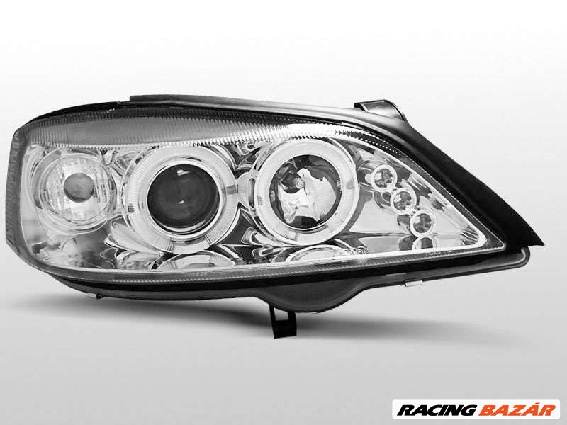 OPEL ASTRA G 02.98-02.04 ANGEL EYES Króm elsõ lámpa 1. kép