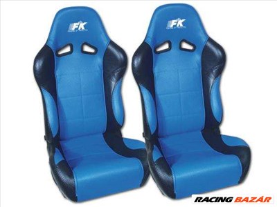 sport ülés sportülés Comfort Szett (1 db jobb 1db bal +1) kék / fekete