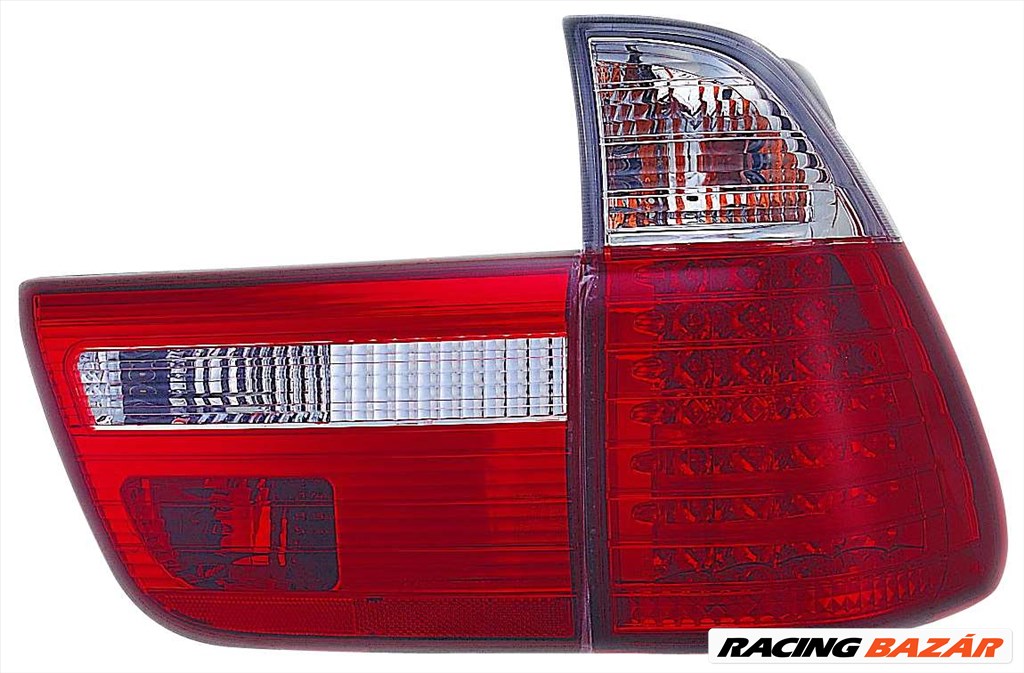 hátsó lámpa BMW X5 5/00- LED piros áttetszõ 1. kép