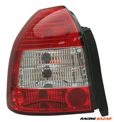 hátsó lámpa Honda Civic HB 3 ajtós 96-01 piros áttetszõ 1. kép