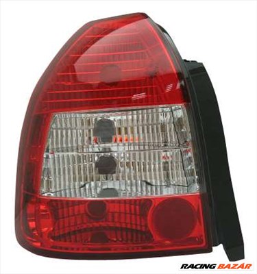 hátsó lámpa Honda Civic HB 3 ajtós 96-01 piros áttetsző