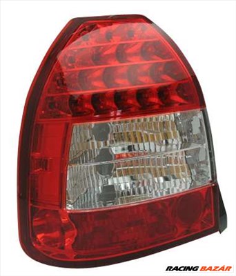 hátsó lámpa Honda Civic HB 3dr 96-01 LED piros áttetsző