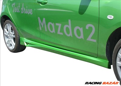 Küszöb spoiler Mazda 2 9/07- (ABS)