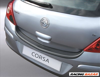 Hátsó lökhárító protector Opel Corsa D 3 ajtós kivéve: VXR/GSi/OPC