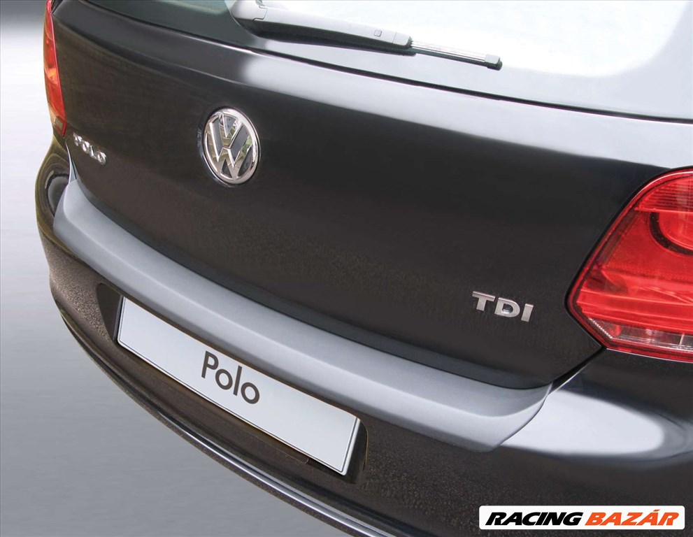 Hátsó lökhárító protector Volkswagen Polo 6R 3/5 ajtós 6/09- 1. kép