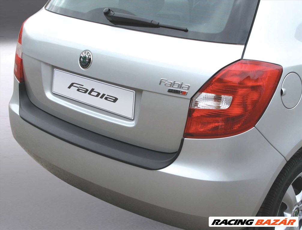 Hátsó lökhárító protector Skoda Fabia II 07- 1. kép