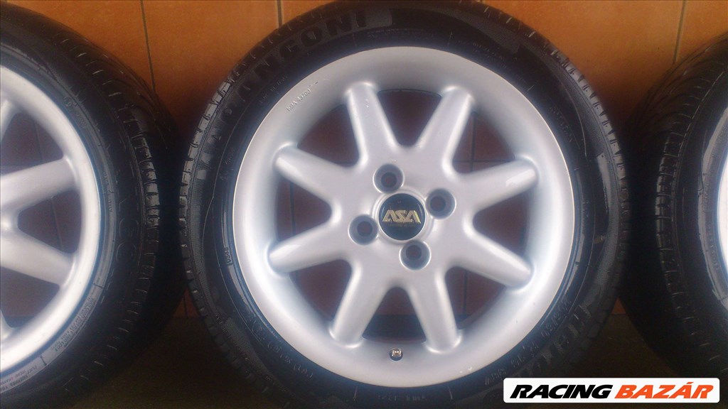 BBS 15" ALUFELNI 4X100 NYÁRI 205/50R15 GUMIVAL OLCSÒN!!! 4. kép