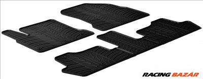 Gumi szőnyeg Citroen C4 Picasso 06- (T 5-részes+fix)
