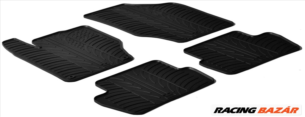 Gumi szõnyeg Citroen C4 5 ajtós 10- (T 4-részes+fix) 1. kép