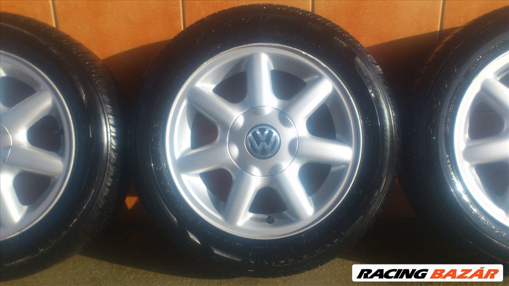 VW 14" ALUFELNI 4X100 NYÁRI 185/60R14 GUMIVAL OLCSÓN!!!! 4. kép