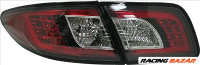hátsó lámpa Mazda 6 4/5 ajtós 02-07 LED fekete (kivéve: Wagon)