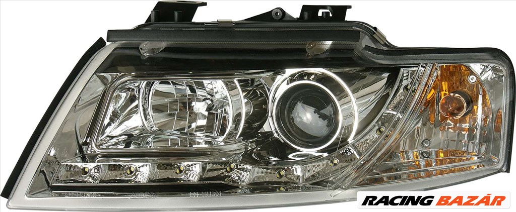 fényszóró nappali menetfény kivitelben- Audi A4 B6 Cabrio 02- króm 1. kép