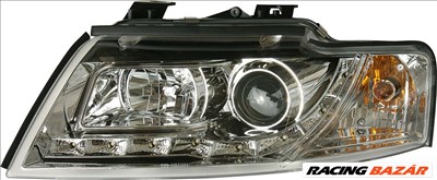 fényszóró nappali menetfény kivitelben- Audi A4 B6 Cabrio 02- króm