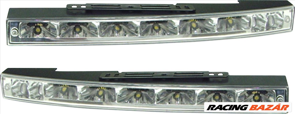 6-LED oldal index nappali menetfény Szett + irányjelzõ 300x28mm (E-jelzéssel ) 1. kép