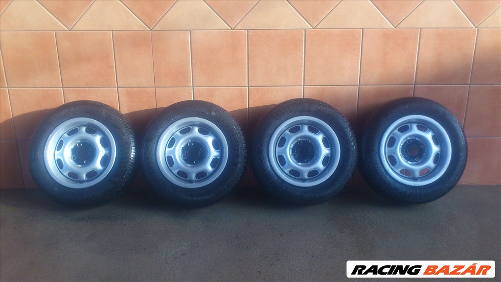 VW 13" LEMEZFELNI 4x100 NYÁRI 175/70R13 GUMIVAL OLCSÓN!!!! 1. kép