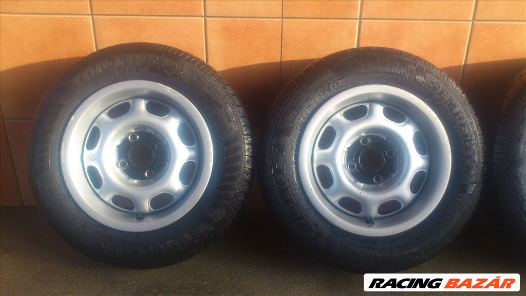 VW 13" LEMEZFELNI 4x100 NYÁRI 175/70R13 GUMIVAL OLCSÓN!!!! 2. kép