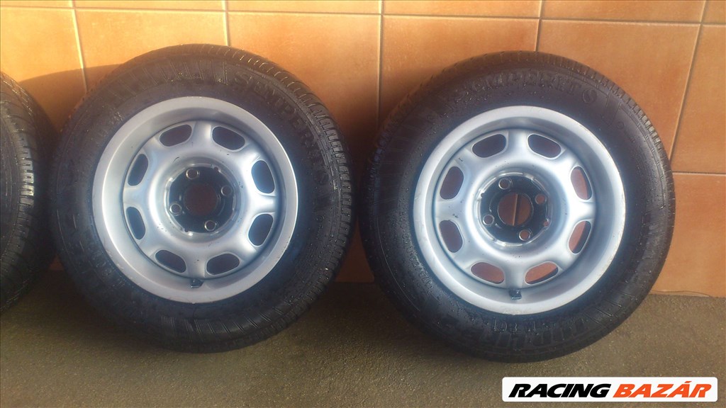 VW 13" LEMEZFELNI 4x100 NYÁRI 175/70R13 GUMIVAL OLCSÓN!!!! 3. kép