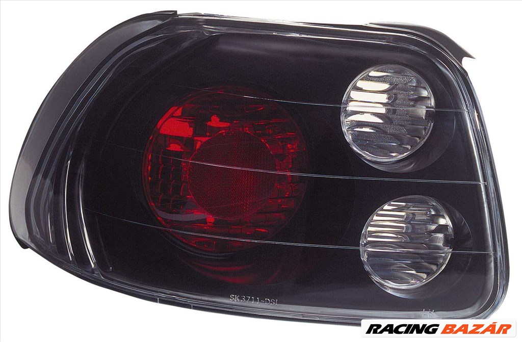 hátsó lámpa Honda CRX/DelSol 93-97 fekete 1. kép