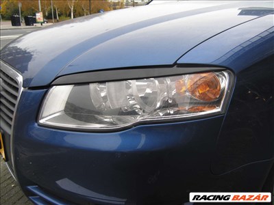 Fényszóró spoiler/maszk Audi A4 05- (ABS)
