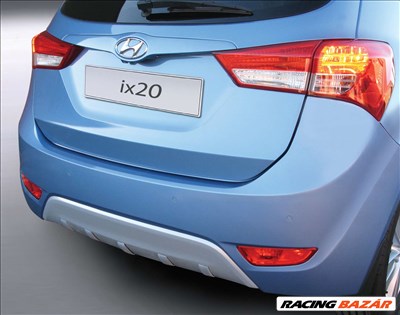 Hátsó diffúzor Hyundai ix20 9/10- ezüst (ABS)