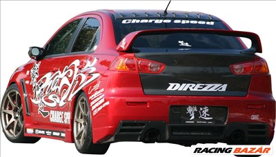 Hátsó lökhárító Mitsubishi Lancer Evo X CZ4A FRP