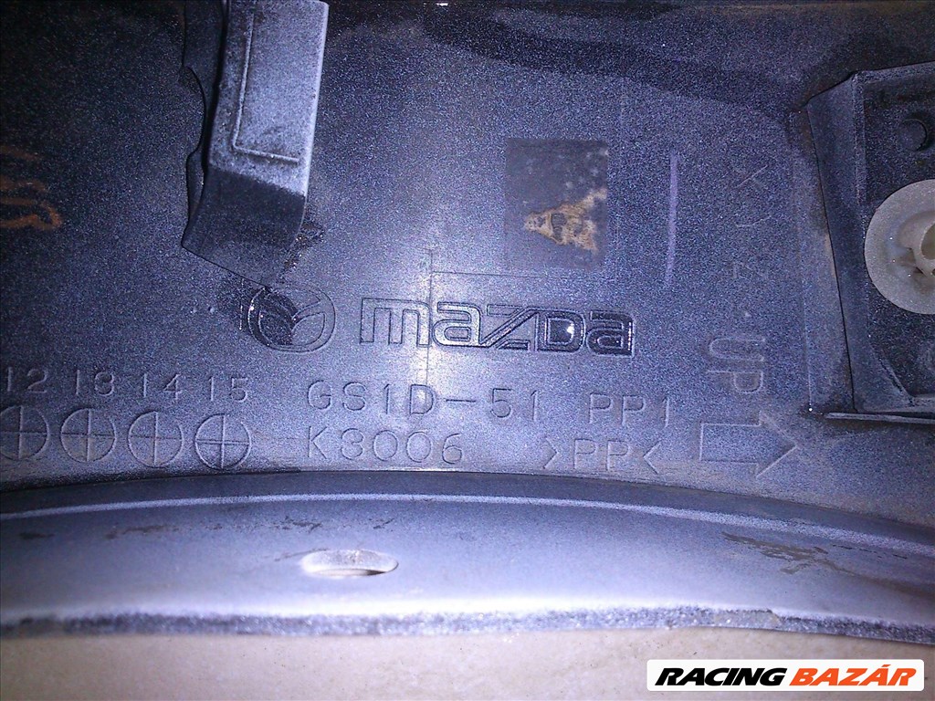 Mazda 6 GH Jobb első sárvédő toldat 2008- 	GS1D-51 3. kép