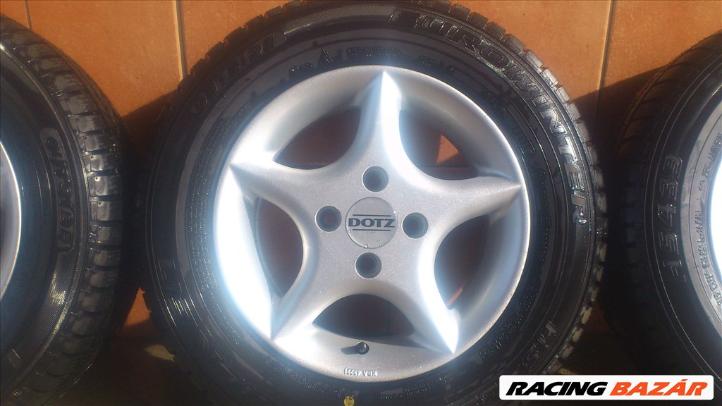 DOTZ 13" ALUFELNI 4x100 TÉLI 175/70R14 GUMIVAL OLCSÓN!!!! 5. kép