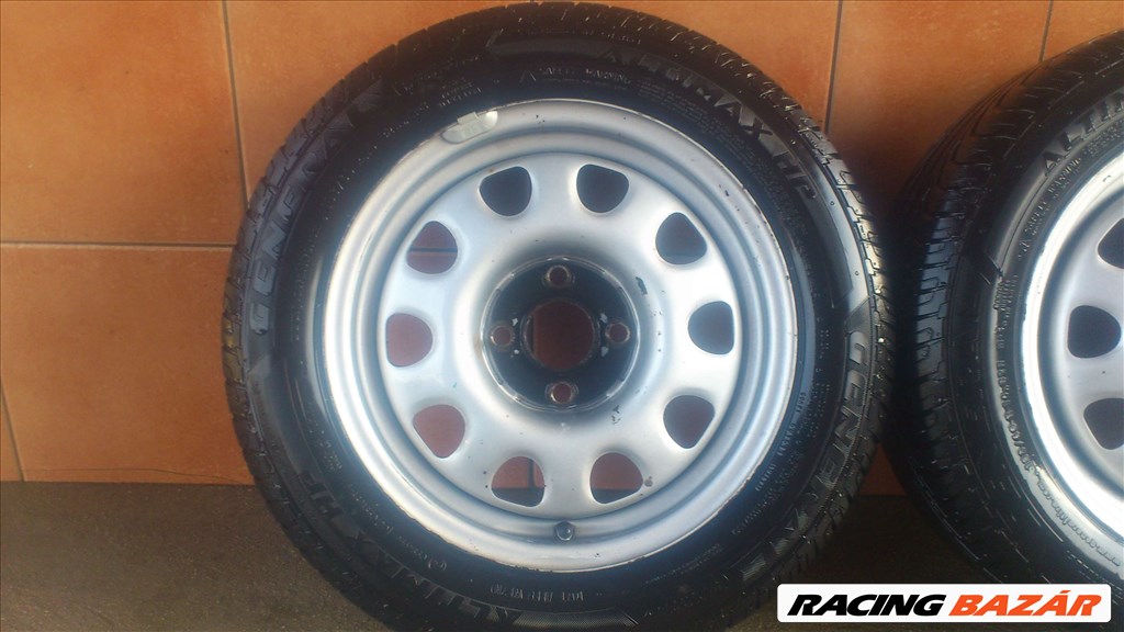 VW 14" LEMEZKERÉK 4x100 NYÁRI 185/60R14 GUMIVAL OLCSÓN!!!!!!!! 4. kép