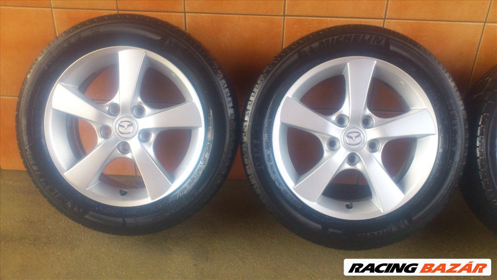 MAZDA 16" ALUFELNI 5x114.3 NYÁRI 205/55R16 GUMIVAL OLCSÓN!!!! 2. kép