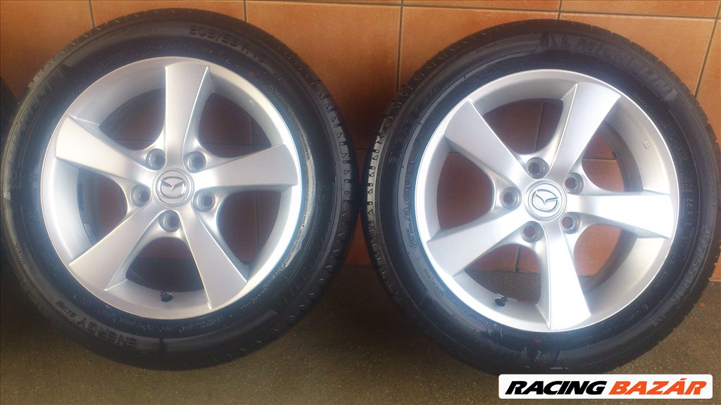 MAZDA 16" ALUFELNI 5x114.3 NYÁRI 205/55R16 GUMIVAL OLCSÓN!!!! 3. kép