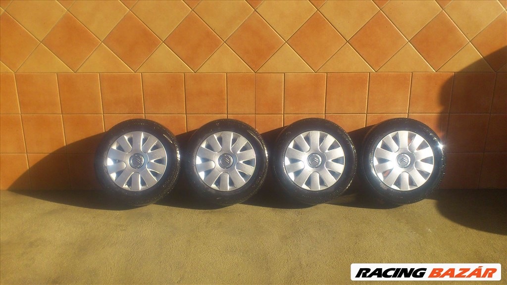 CITROEN 15" ALUFELNI 4X108 NYÁRI 185/65R15 GUMIVAL OLCSÓN!!!! 1. kép