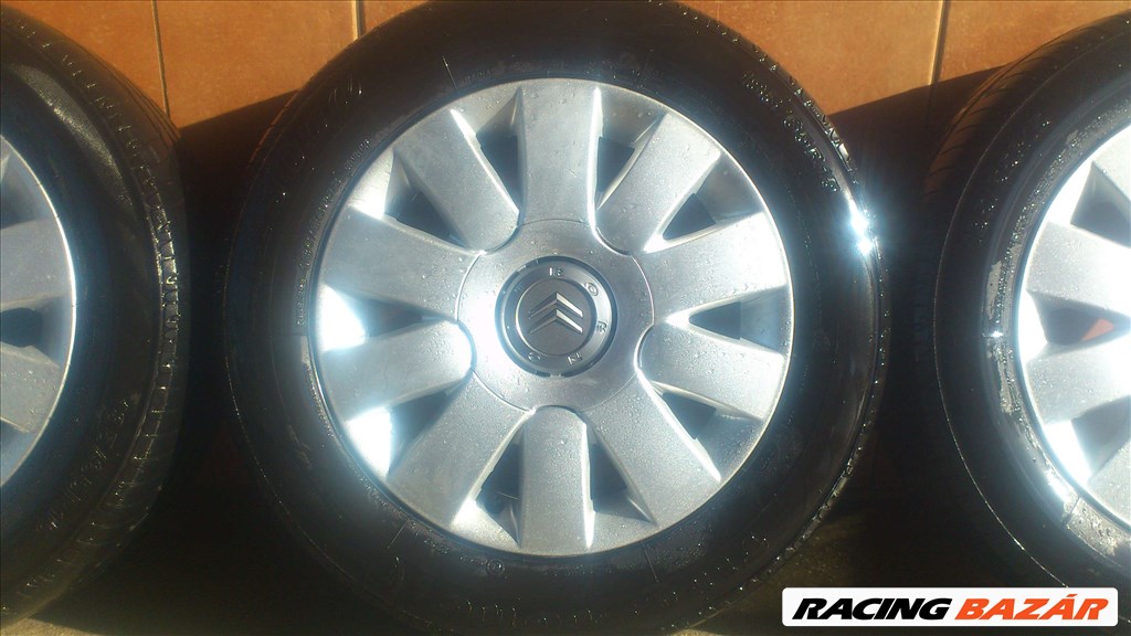 CITROEN 15" ALUFELNI 4X108 NYÁRI 185/65R15 GUMIVAL OLCSÓN!!!! 4. kép