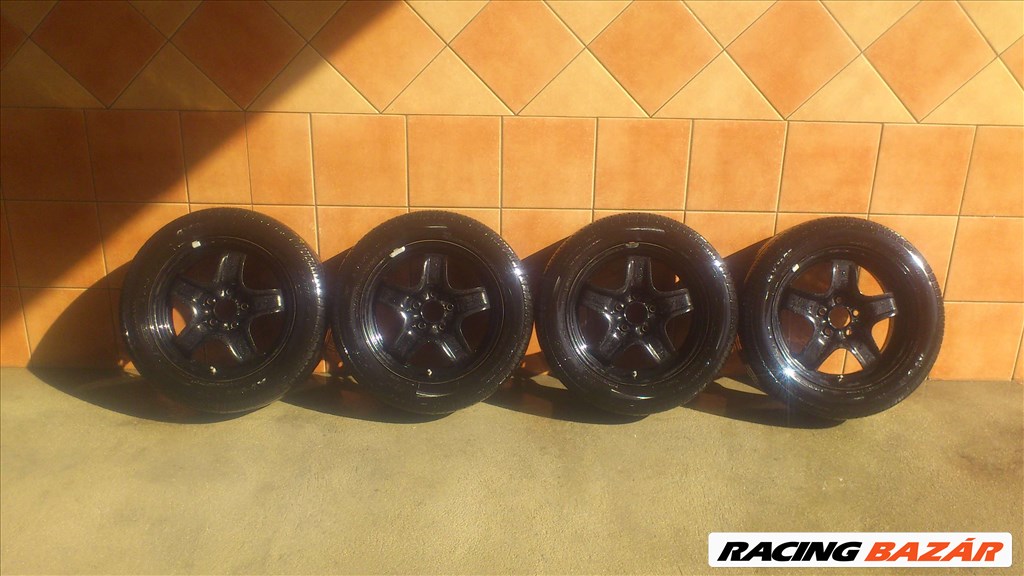 OPEL 16" LEMEZFELNI 5X110 NYÁRI 215/55R16 GUMIVAL OLCSÓN!!! 1. kép