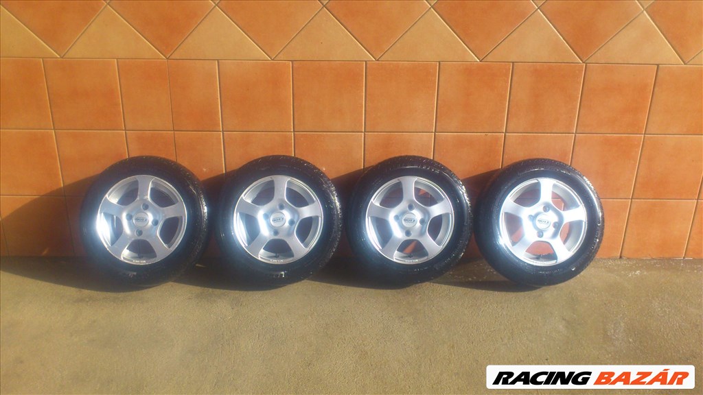 FORD KA 13"ALUFELNI 4x108 NYÁRI 155/70R13 GUMIVAL OLCSÓN!!!!!!!! 1. kép