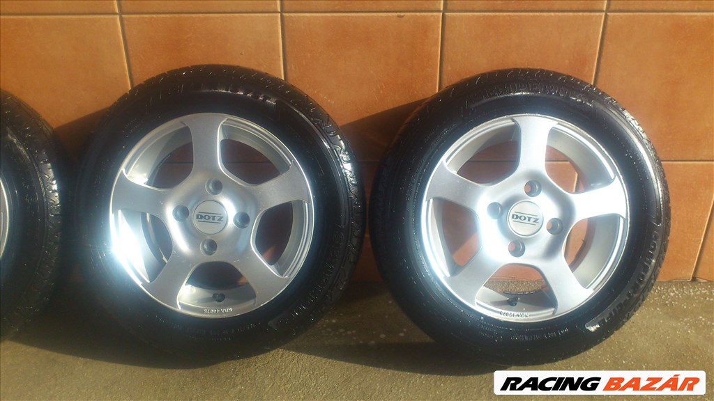 FORD KA 13"ALUFELNI 4x108 NYÁRI 155/70R13 GUMIVAL OLCSÓN!!!!!!!! 3. kép