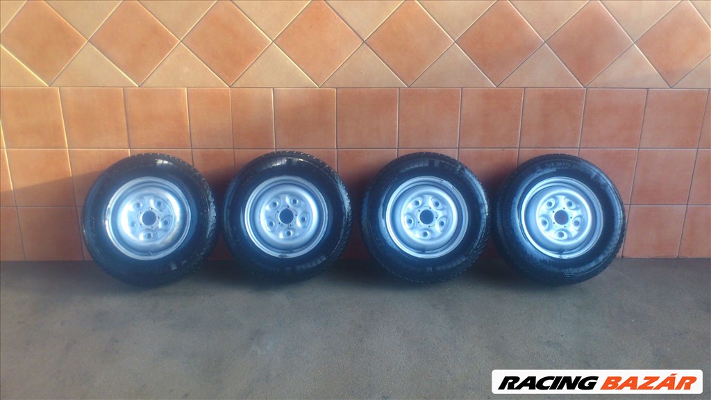 FORD TRANSIT 14" LEMEZKERÉK 5x160 NYÁRI 185/75R14 C GUMIVAL OLCSÓN 1. kép