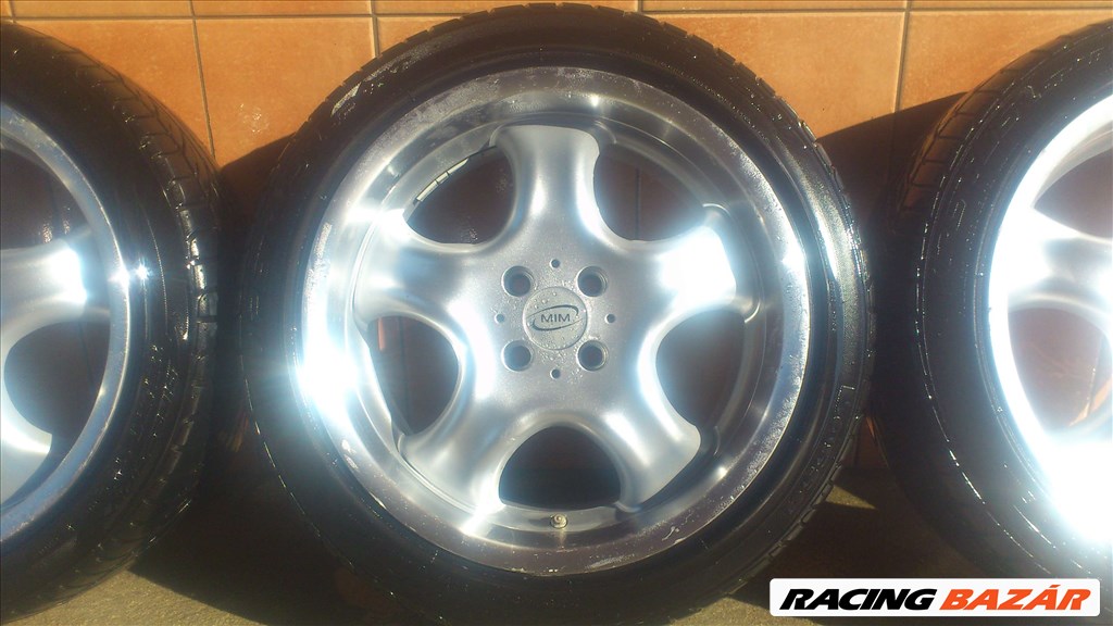 MIM 17" ALUFELNI 4x100 NYÁRI 225/45R17 GUMIVAL OLCSÓN!!!!!!!! 4. kép