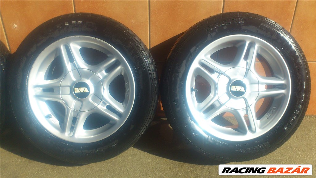 BWA 14" ALUFELNI 4X100 NYÁRI 185/60R15 GUMIVAL OLCSÓN!!! 3. kép