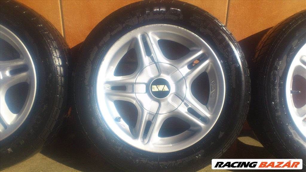 BWA 14" ALUFELNI 4X100 NYÁRI 185/60R15 GUMIVAL OLCSÓN!!! 4. kép