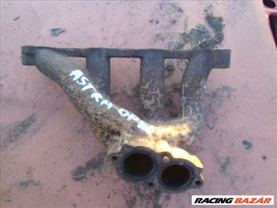 opel  kipufogó öntvény  dupla csöves