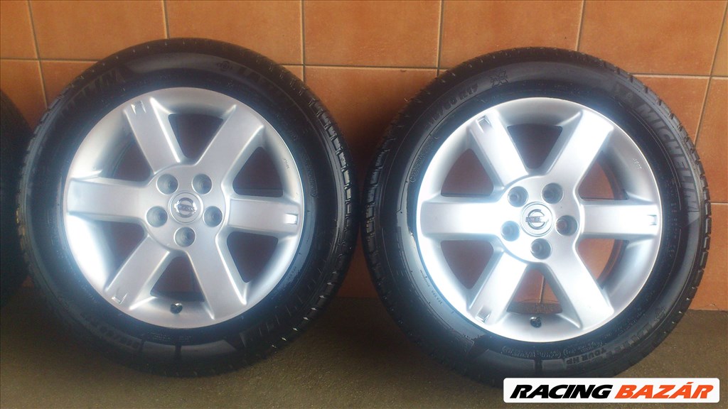 NISSAN QASHQAI 17" ALUFELNI 5X114,3 NYÁRI 215/60R17 GUMIVAL !!!!!! 3. kép