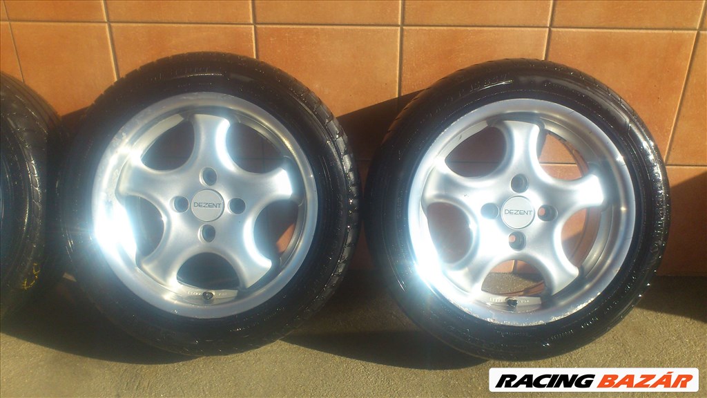 DEZENT 15" ALUFELNI 4x108 NYÁRI 205/50R15 GUMIVAL OLCSÓN!!!! 5. kép