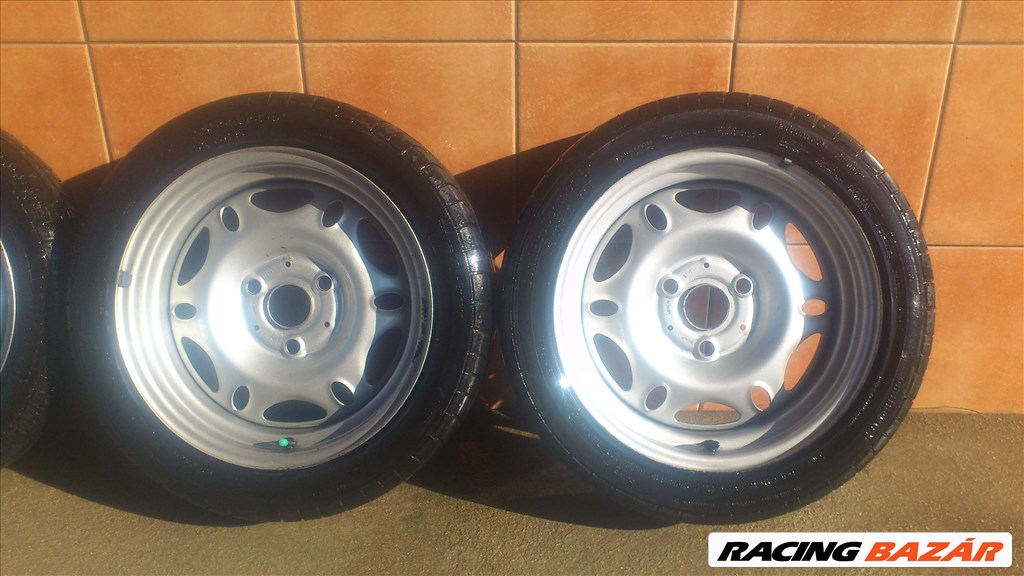 SMART 15" LEMEZKERÉK 3X112 NYÁRI 175/55R15 GUMIVAL OLCSÓN!!!!!! 3. kép